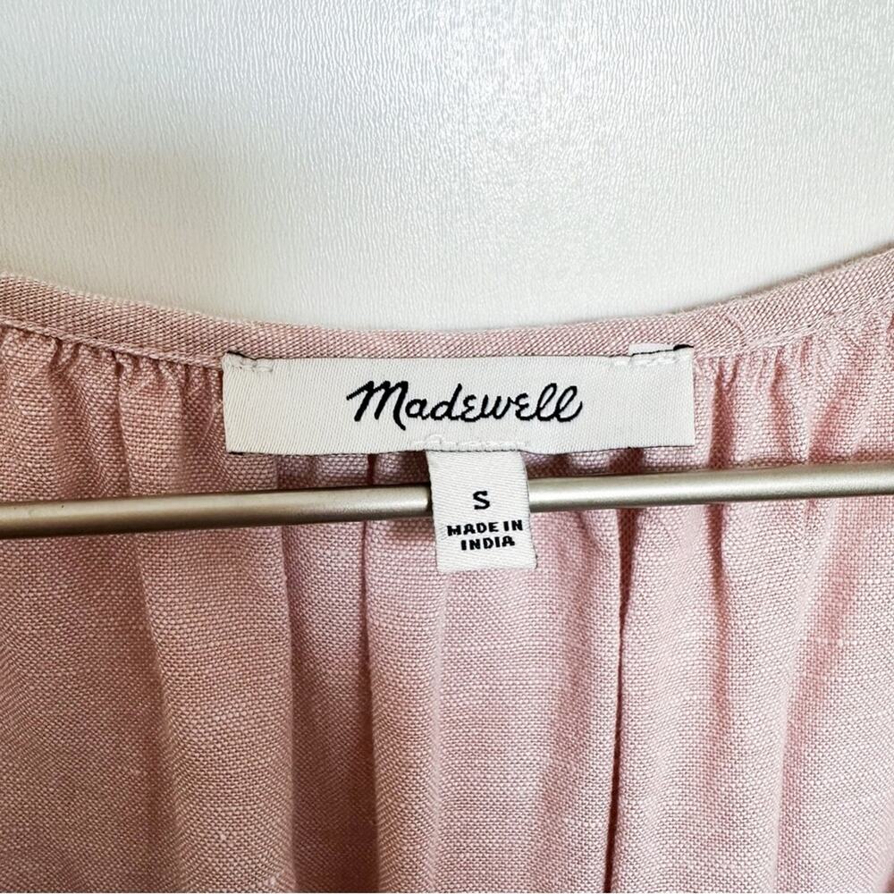 Madewell Linen Blend Lorelei Mini Dress - Picture 7 of 15